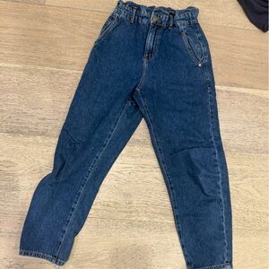 Zara Sky Blue Denim Pants